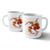 (Personalized) Hawaii Couple Shark Hibiscus Polynesian Mug - Mina Style - AH Mug 11oz White - Polynesian Pride