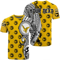 Custom Hawaii Nanakuli High Tribal Kakau T Shirt Unisex Black - Polynesian Pride