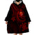 Nauru Red Turtle Wearable Blanket Hoodie LT9 - Polynesian Pride