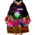 Nauru Summer Hibiscus Wearable Blanket Hoodie LT9 - Polynesian Pride