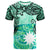 Nauru T Shirt Vintage Floral Pattern Green Color Unisex Green - Polynesian Pride