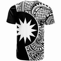 Nauru T Shirt Nauru Go Fishing Black Color - Polynesian Pride