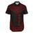 Nauru Polynesian Chief Shirt - Red Version Men Red - Polynesian Pride