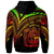 Nauru Zip Hoodie Reggae Color Cross Style - Polynesian Pride