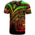 Nauru T Shirt Reggae Color Cross Style - Polynesian Pride