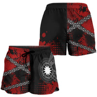 Nauru Polynesian Women's Shorts - Polynesian Chain Style - Polynesian Pride