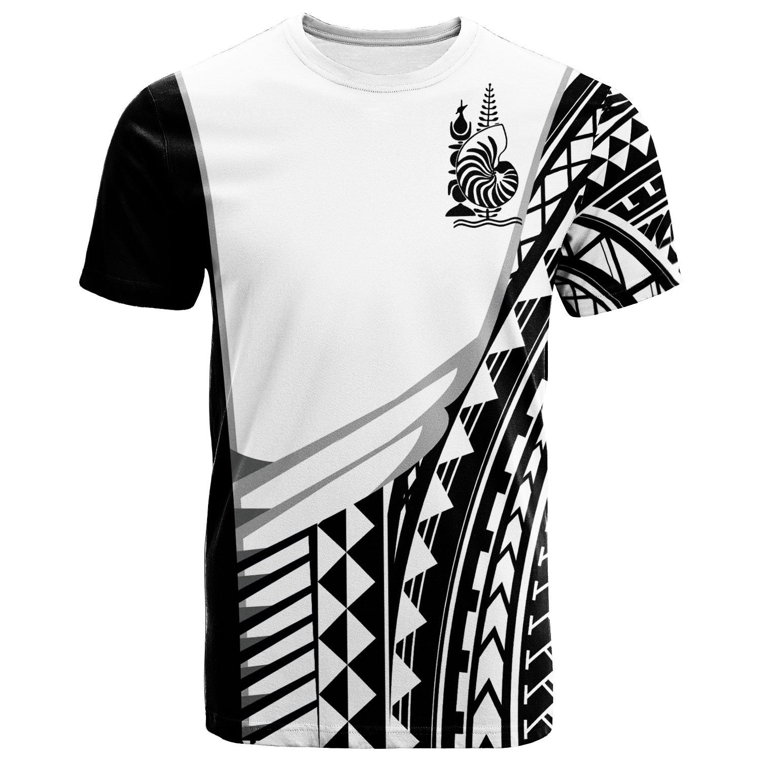 New Caledonia Custom T Shirt Athletes Style Unisex White - Polynesian Pride