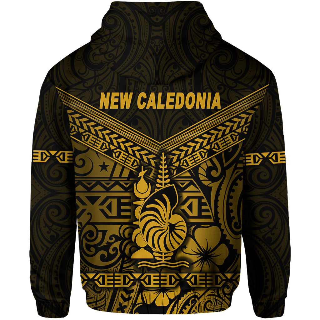 New Caledonia Hoodie Simple Style Gold LT8 - Polynesian Pride