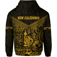 New Caledonia Hoodie Simple Style Gold LT8 - Polynesian Pride