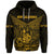 New Caledonia Hoodie Simple Style Gold LT8 - Polynesian Pride