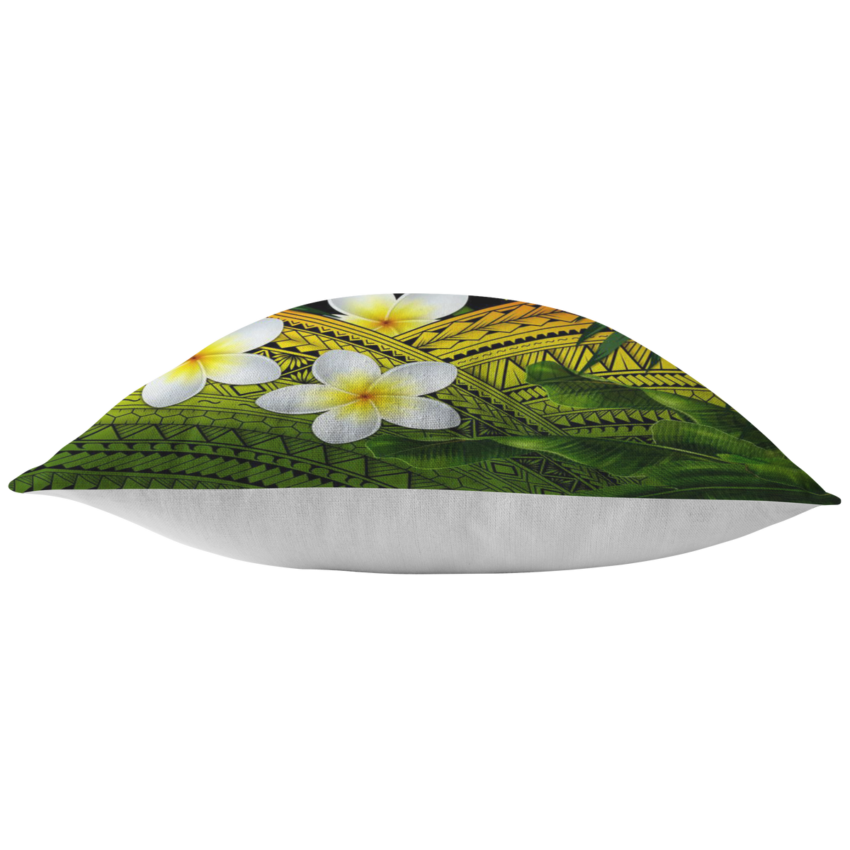 Kanaka Maoli (Hawaiian) Pillow Cases, Polynesian Plumeria Banana Leaves Reggae - Polynesian Pride