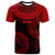 NiueT Shirt Unique Serrated Texture Red Unisex Red - Polynesian Pride