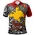 Papua New Guinea Polo Shirt Custom East Sepik Of Papua New Guinea With Polynesian Patterns Polo Shirt Art - Polynesian Pride
