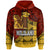 Hawaii Mililani High School Custom Hoodie Mililani High School Polynesian Pattern LT10 Red/Yellow - Polynesian Pride