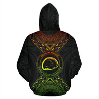 Nukuoro Atoll Custom All Over Hoodie - Polynesian Pride