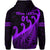 Custom New Zealand Rugby Maori Hoodie Silver Fern Koru Vibes Purple LT8 - Polynesian Pride