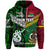 Custom Vanuatu New Zealand Hoodie Together Green LT8 - Polynesian Pride