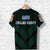 Fiji Ovalau Rugby T Shirt Dark Green Style LT8 - Polynesian Pride