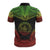 Palau Polo Shirt Palau Seal Polynesian Chief Tattoo Reggae Version - Polynesian Pride