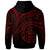 Palau Hoodie Red Color Cross Style - Polynesian Pride