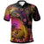 Palau Polo Shirt Palau in wave Unisex Black - Polynesian Pride