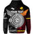 Custom New Zealand Papua New Guinea Hoodie Maori and Polynesian Together, Custom Text and Number LT8 - Polynesian Pride