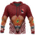 Papua New Guinea Legend Pullover Hoodie Papua New Guinea Flag Coat of Arms A16 Unisex Red - Polynesian Pride