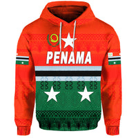 Penama Province Hoodie Vanuatu Pattern Traditional Style LT8 - Polynesian Pride