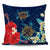 Hawaiian Turtle Hibiscus Polynesian Pillow Covers - Blue - Edna Style - AH - Polynesian Pride