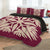 Hawaiian Royal Pattern Quilt Bed Set - Pink - A3 Style - Polynesian Pride