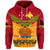 Custom Papua New Guinea Kumuls Hoodie Simple Style Red Vibes LT8 - Polynesian Pride