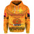 Custom Papua New Guinea Kumuls Hoodie Simple Style Yellow Vibes LT8 - Polynesian Pride