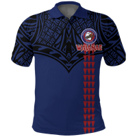 Waianae High School Pride Polo Shirt LT12 Blue - Polynesian Pride