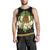 Papua New Guinea Men's Tank Top - Polynesian Gold Patterns Collection - Polynesian Pride