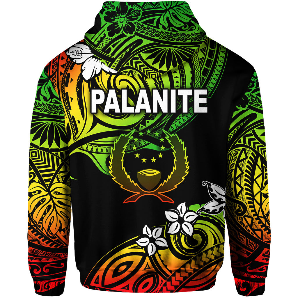 (Palanite) FSM Pohnpei Hoodie Unique Vibes Reggae LT8 - Polynesian Pride