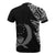 Pohnpei Pattern T Shirt Pohnpei Flag Polynesian Tattoo Black Style - Polynesian Pride