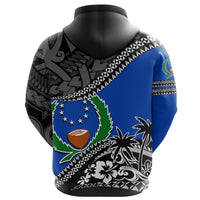 Pohnpei Hoodie Fall In The Wave K7 - Polynesian Pride