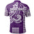 Custom Kakau Hawaiian Polynesian Polo Shirt Purple LT6 - Polynesian Pride