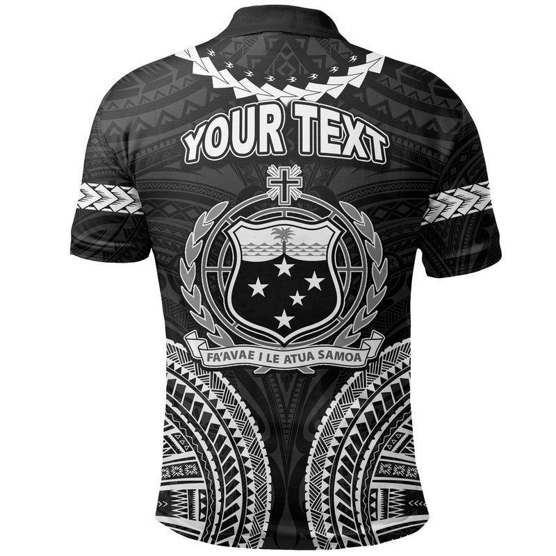 Custom Samoa Ula Nifo Tribal Polo Shirt White Style LT6 - Polynesian Pride