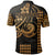 Custom Kakau Hawaiian Polynesian Polo Shirt Gold LT6 - Polynesian Pride