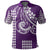 Custom Kakau Hawaiian Polynesian Polo Shirt Purple LT6 Purple - Polynesian Pride