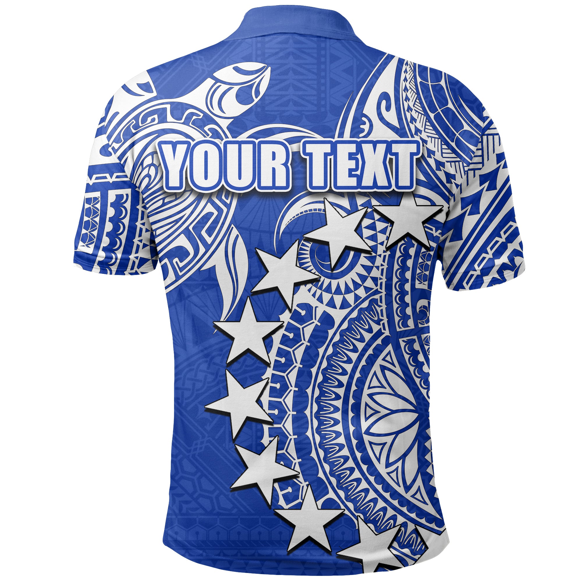 Custom Cook Islands Polo Shirt Pukapuka LT6 - Polynesian Pride