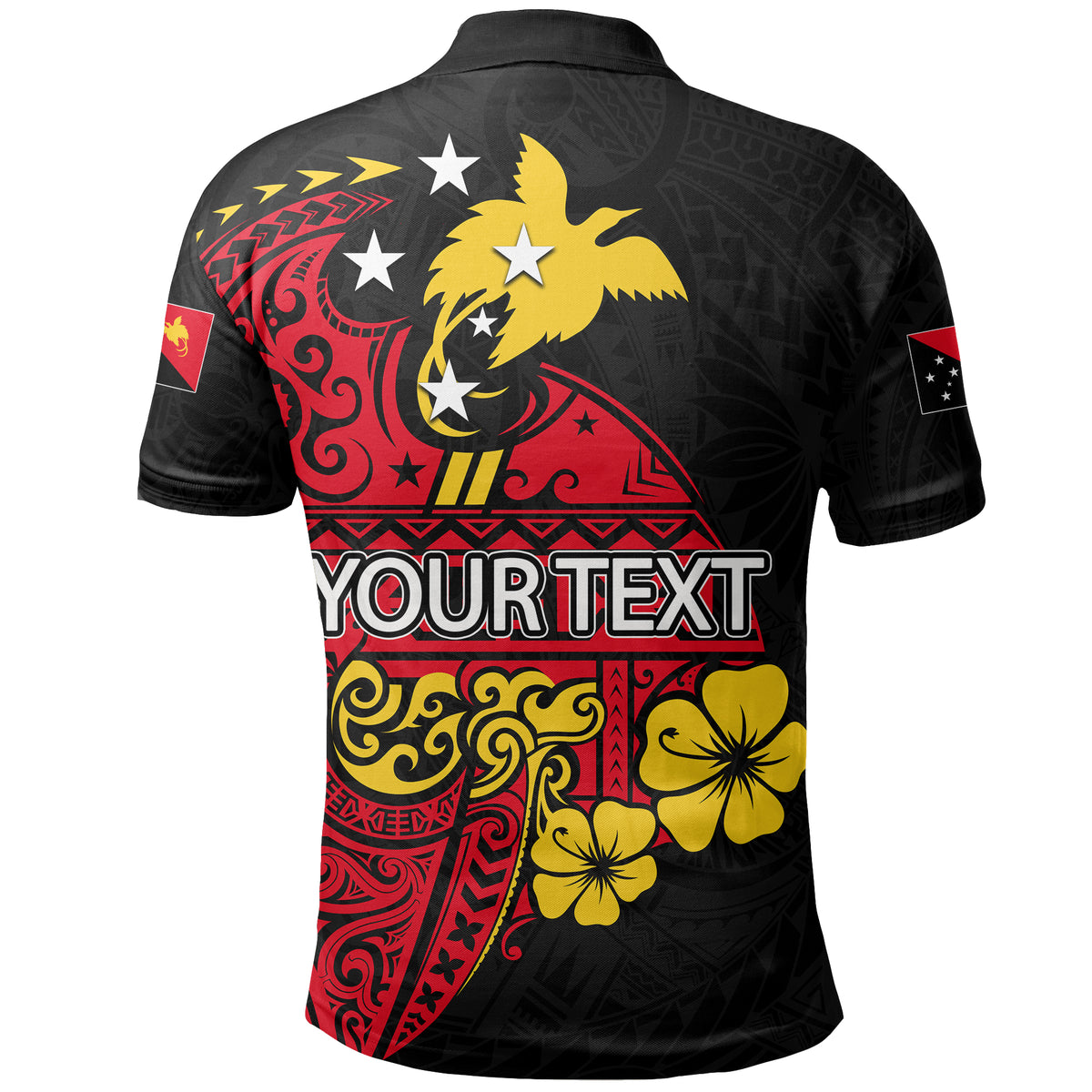 Custom Papua New Guinea Polo Shirt Independence Day LT6 - Polynesian Pride