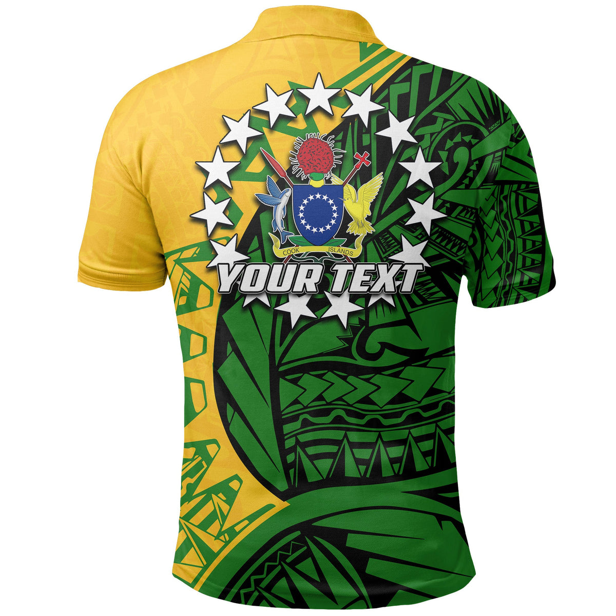 Custom Cook Islands Polo Shirt Polynesian Style LT6 - Polynesian Pride