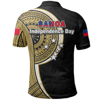Samoa Independence Day Tribal Tattoo Polo Shirt No.2 LT6 - Polynesian Pride