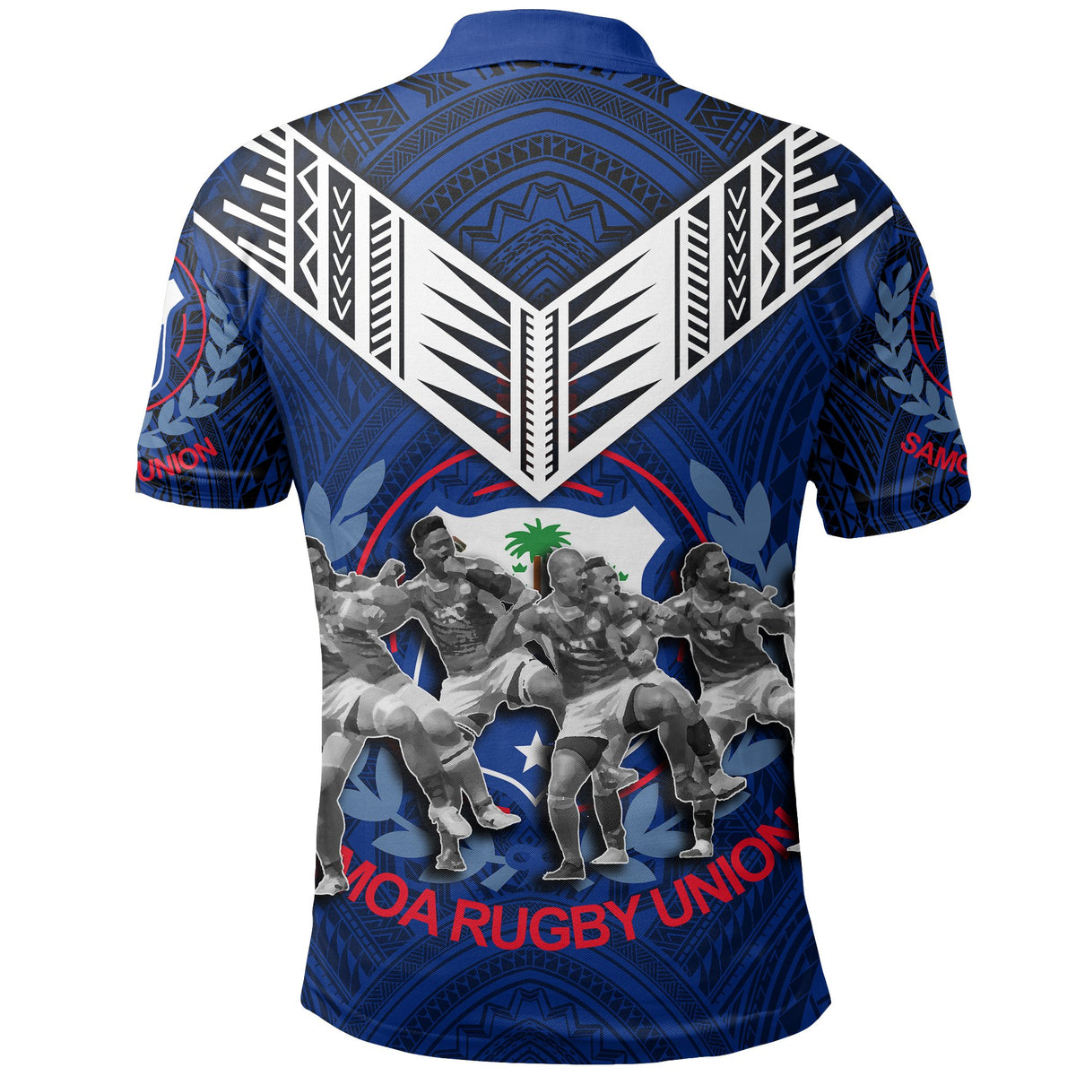 Samoa Polo Shirt Siva Tau - Polynesian Pride