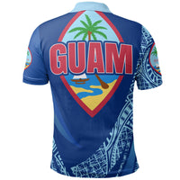 Guam Polo Shirt Chelu Polynesian Patterns Sport Style - Polynesian Pride