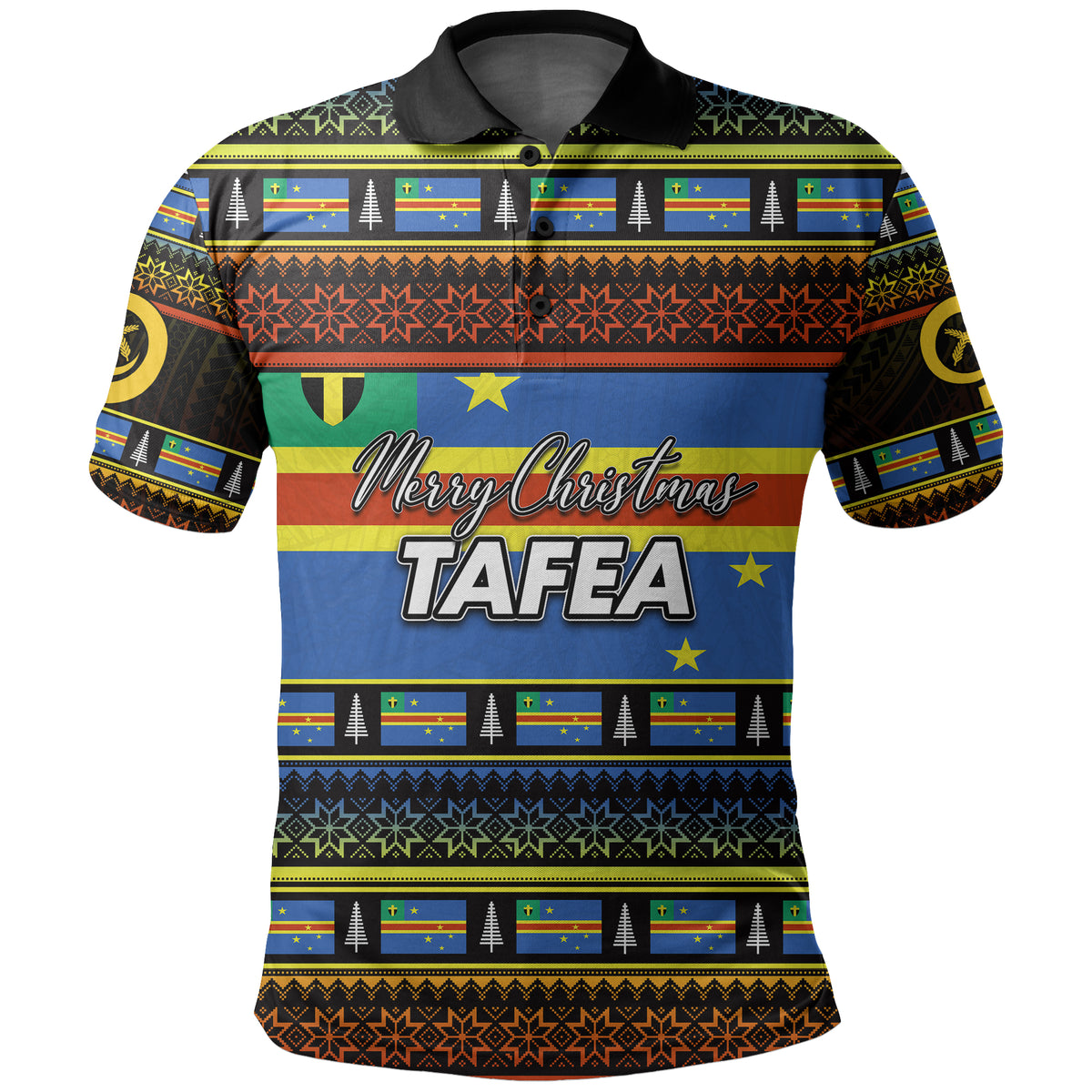 Tafea Province Polo Shirt Of Vanuatu Christmas LT6 Unisex Yellow - Polynesian Pride