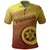 Tonga High School Polo Shirt Simple Style Unisex Yellow - Polynesian Pride