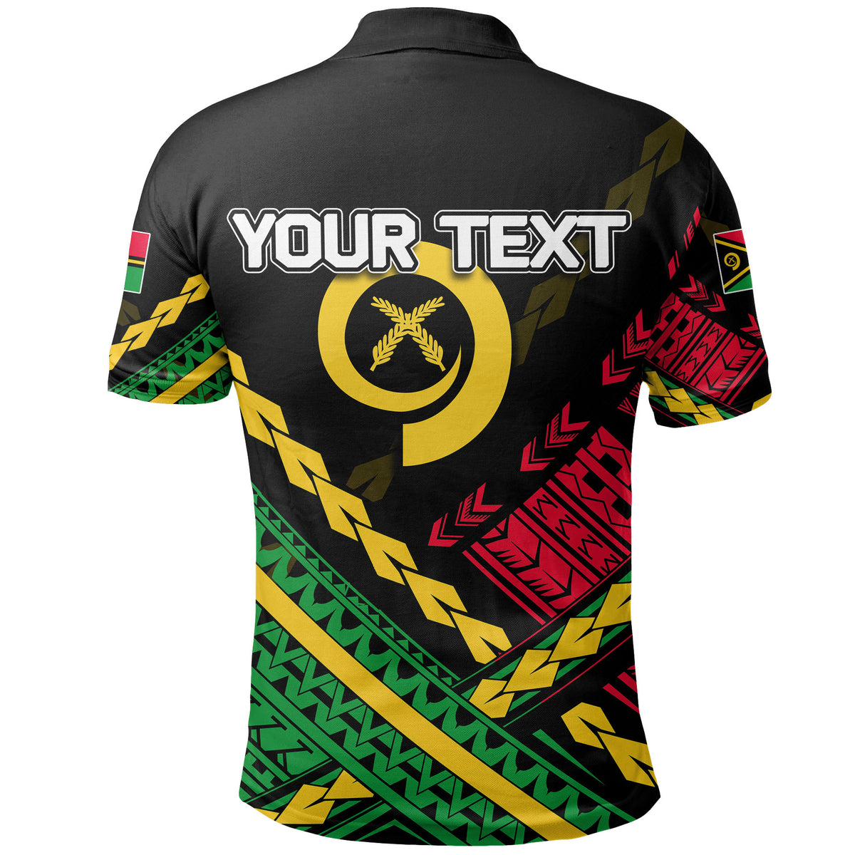 Custom Vanuatu Polo Shirt Polynesian Style No.2 LT6 - Polynesian Pride